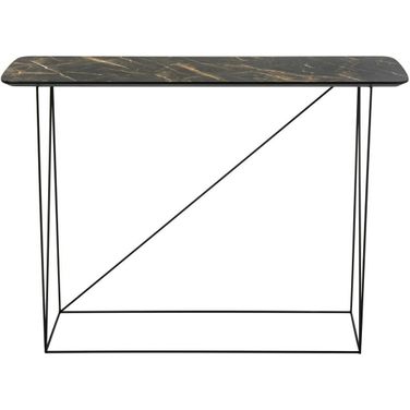 Rylee Rectangle Console Table in Dark Grey