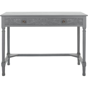 Ryleigh 2 Drawer Desk in Distressed Grey