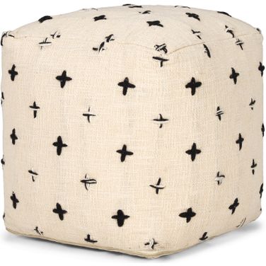 Saanvi Pouf In Cream