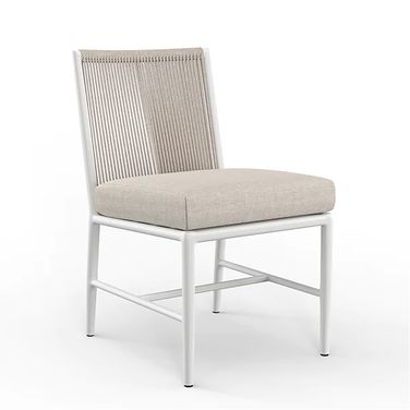 Sabbia Armless Dining Chair in Echo Ash