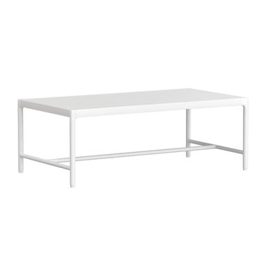 Sabbia Coffee Table in Satin White