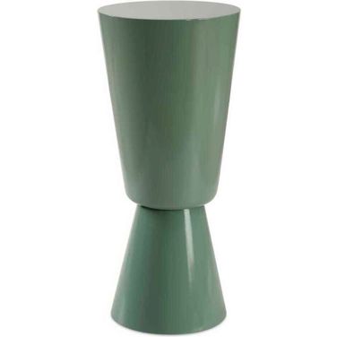 Sabetha High Gloss Drink Table In Blue