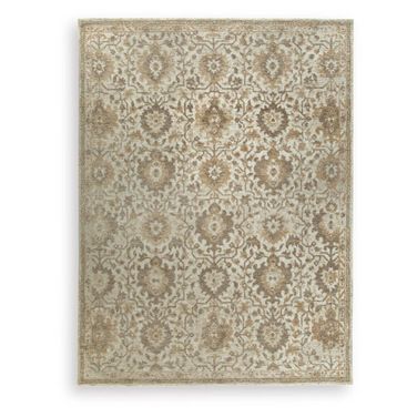 Sableridge Extra Large Rug In Ivory and Taupe