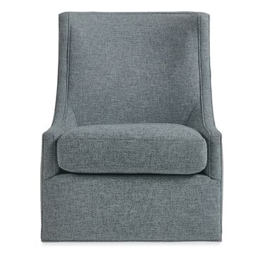 Sacha Swivel Chair In Blue