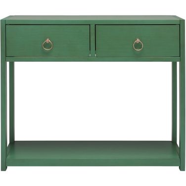 Sadie Console Table in Turquoise