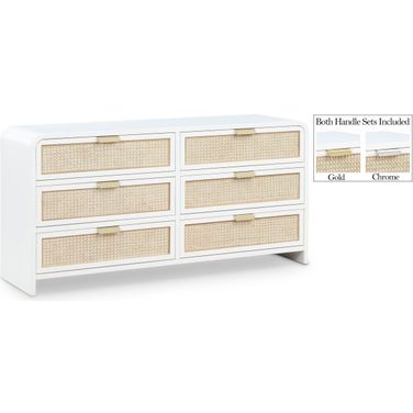 Sage Dresser In White