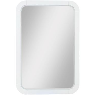 Sage Mirror In White