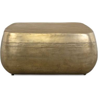 Saguaro Indoor-Outdoor Coffee Table In Gold and Brass