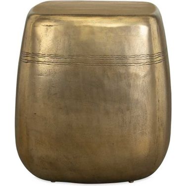 Saguaro Indoor-Outdoor Side Table In Gold and Brass