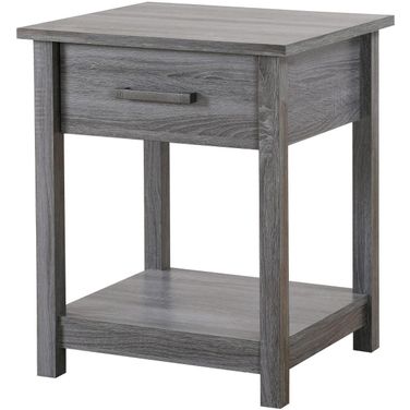Salem Gray Nightstand