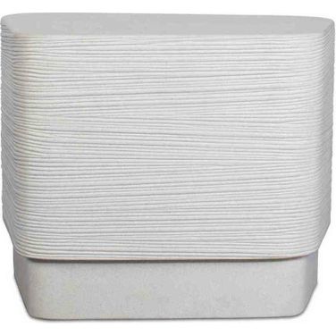Saltwater Concrete Side Table In White