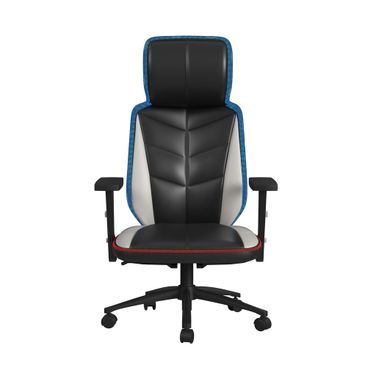 Salzburg Gaming Chair with LED and Speaker In Black and Khaki