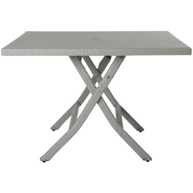Samana Sqaure Folding Table in Grey