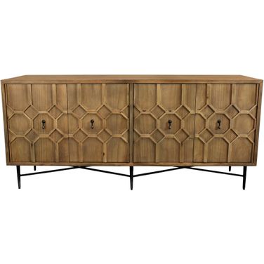 Samara 4-Door Sideboard In Natural