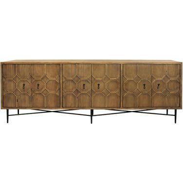 Samara 6-Door Sideboard In Natural