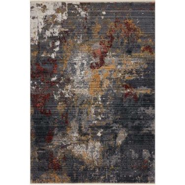 Samra Dk. Grey/Spice 2'3" x 3'10" Rug