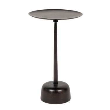 Samuel Metal Martini Cocktail Table In Black
