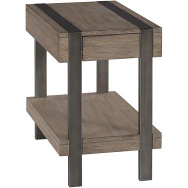 Sandler Chairside Table In Gray