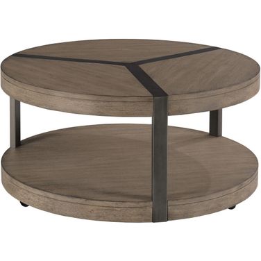Sandler Round Coffee Table In Gray