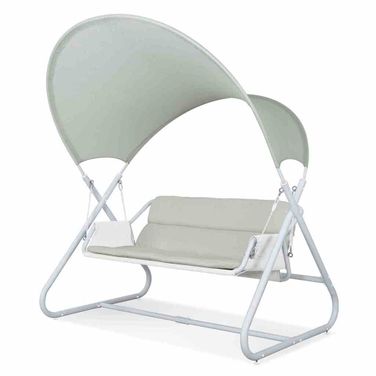 Sandor Swing Chair In White