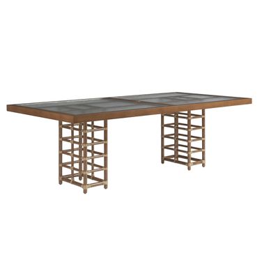 Sandpiper Bay Rectangular Dining Table In Brown