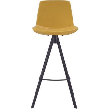 Sandy-C Yellow Counter Height Bar Stool