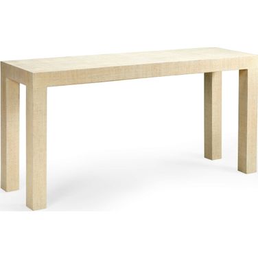 Sanibel Console Table In White and Cream