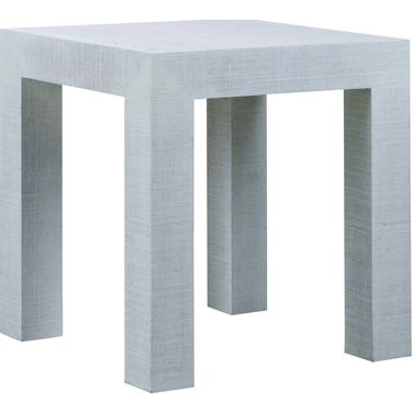 Sanibel Side Table In White and Cream