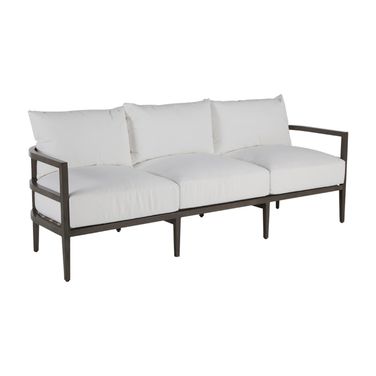 Santa Barbara Aluminum Sofa In Bali Pearl