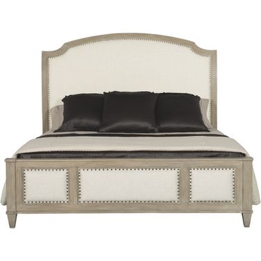 Santa Barbara Upholstered King Panel Bed
