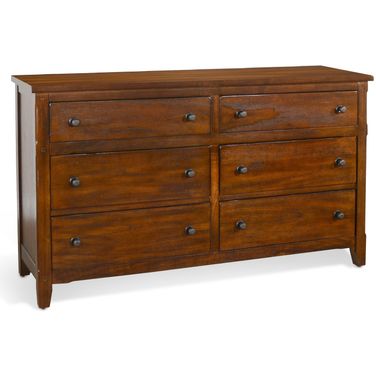 Santa Fe Dresser In Dark Chocolate