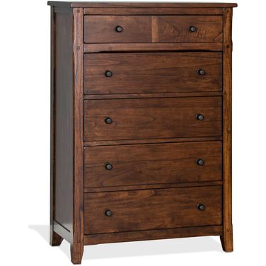 Santa Fe Petite Chest In Dark Chocolate
