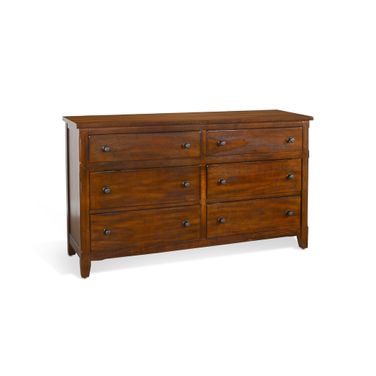 Santa Fe Petite Dresser In Dark Chocolate