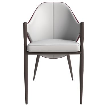 Sante Modern Dining Chair In Bordeaux