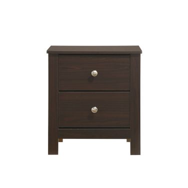 Santino 2-Drawer Nightstand In Espresso