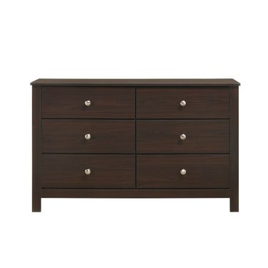 Santino 6-Drawer Dresser In Espresso