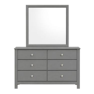Santino Dresser and Mirror Set In Grey