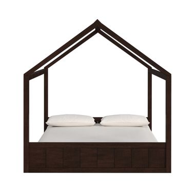 Santino Full Montessori Loft Bed In Espresso