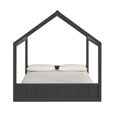 Santino Full Montessori Loft Bed In Grey