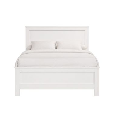 Santino Full Panel Bed In White