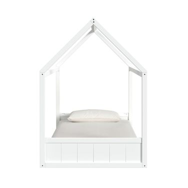 Santino Twin Montessori Loft Bed In White