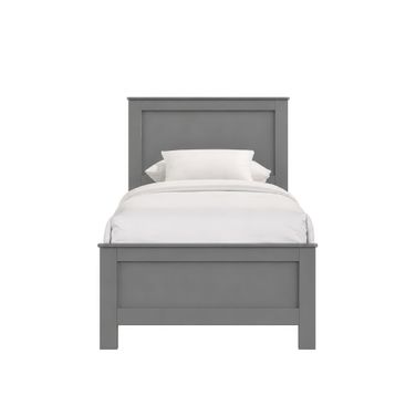 Santino Twin Panel Bed In Grey