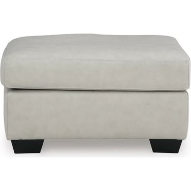 Santorine Ottoman In Bone