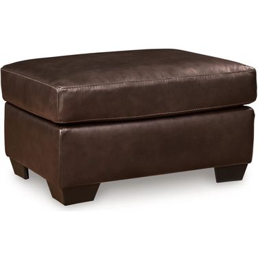 Santorine Ottoman In Dark Brown