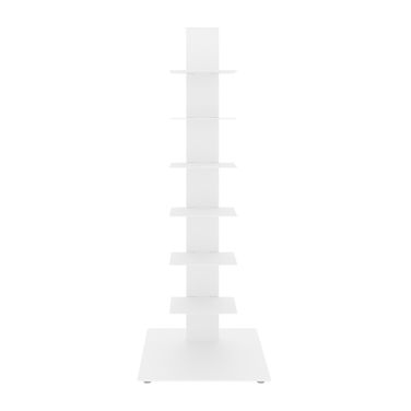 Sapiens 38 Inch Bookcase Tower In White