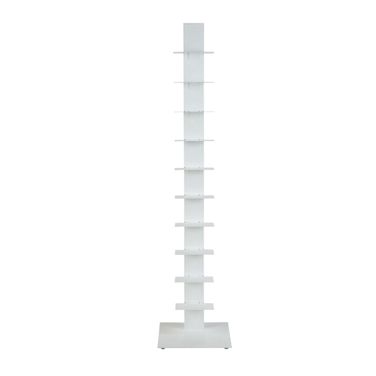 Sapiens 60 Inch Bookcase Tower In White
