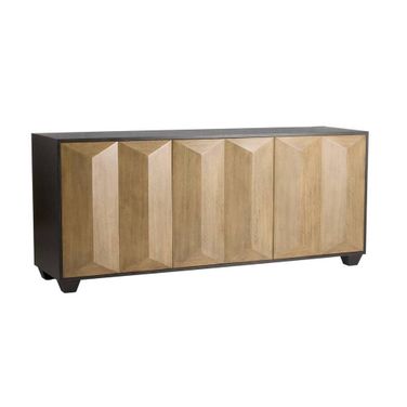 Sapphire Credenza In Chamois Gray