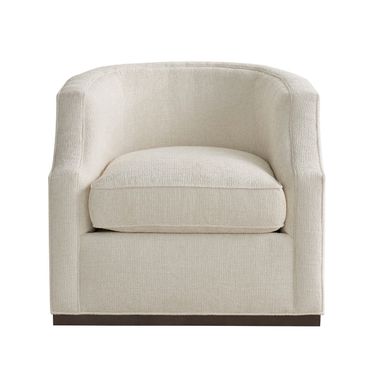 Sara Swivel Chair In Vanilla