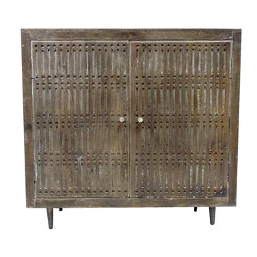 Sarah 2-Door Sideboard In Antique Brown