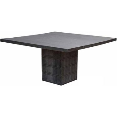 Sarah 42 Inch Square Gathering Table In Antique Brown